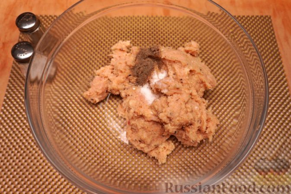 Куриные зразы с омлетом
