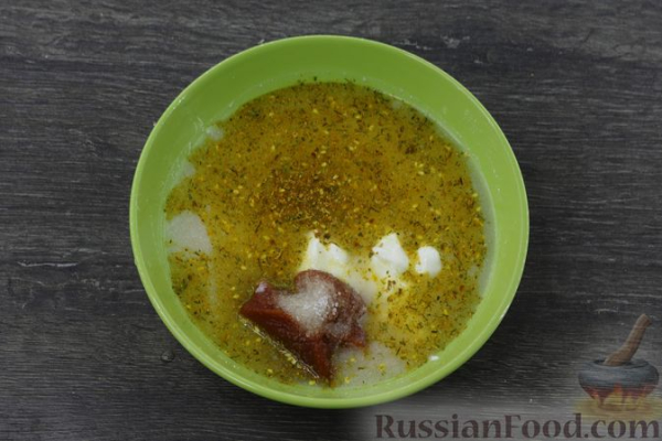 Запечённая курица с рисом и овощами (в рукаве)