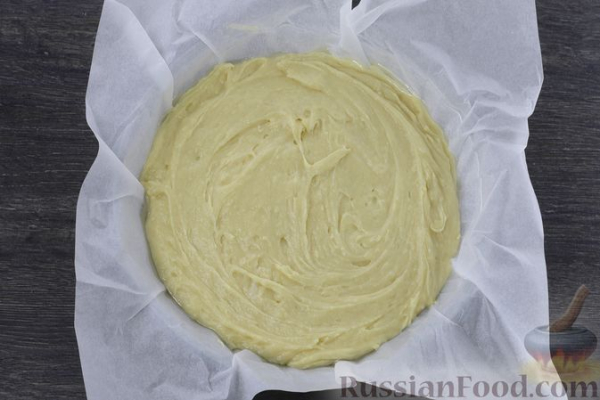 Пирог с абрикосами и миндалём