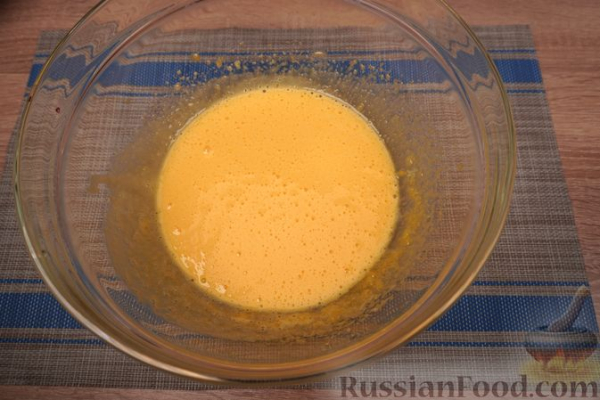 Суфле из клубники, с голубикой