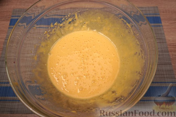 Суфле из клубники, с голубикой
