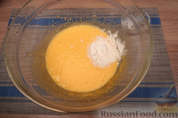 Суфле из клубники, с голубикой