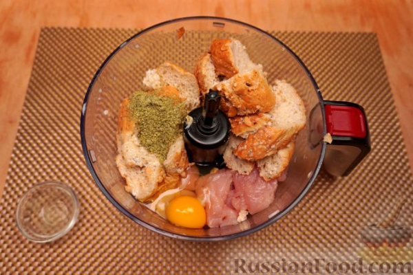 Куриные зразы с омлетом