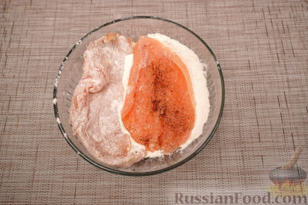 Куриные шницели по-старочешски