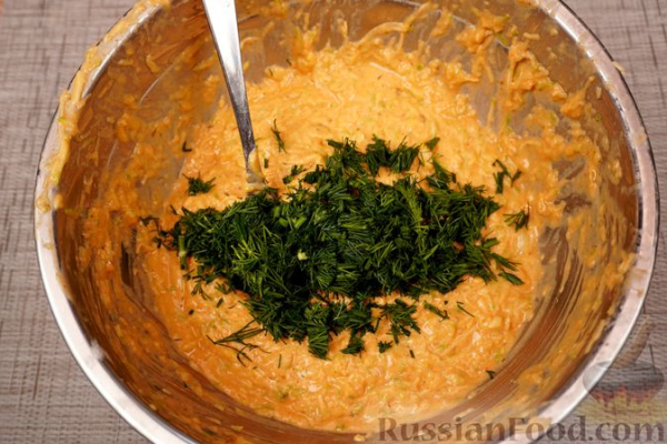 Кабачковые маффины с сыром