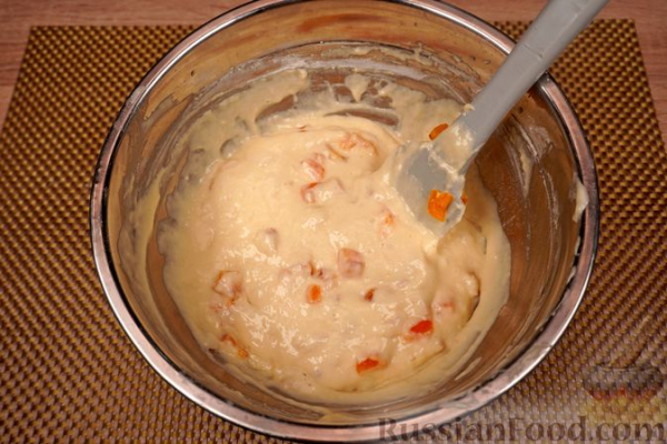 Оладьи с абрикосами