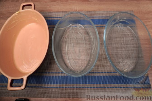 Суфле из клубники, с голубикой