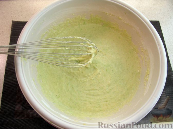 Закусочный кабачковый торт