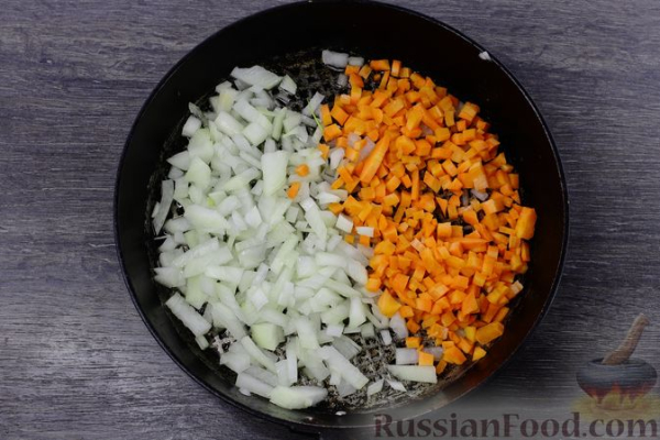 Овощное рагу с пшеном