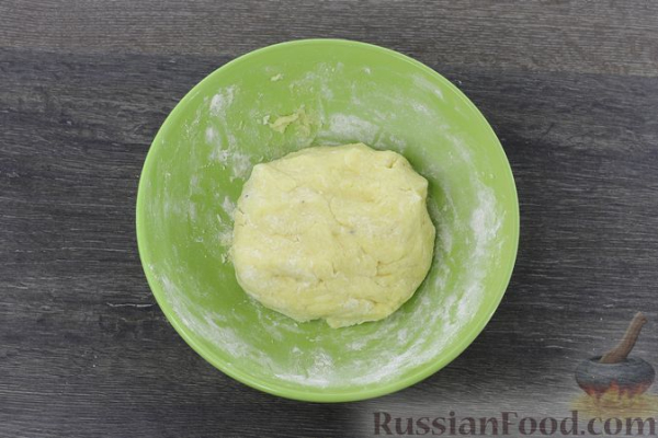 Овощной суп с картофельно-сырными галушками