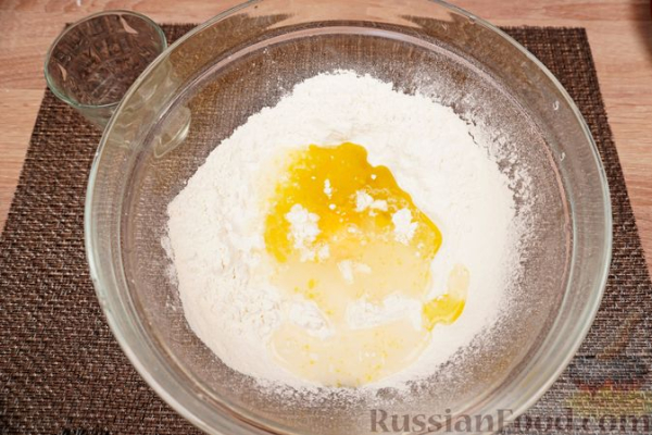 Плацинды с персиками и абрикосами (в духовке)