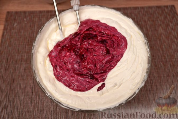 Ежевичное мороженое