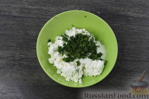 Рулетики из кабачков с курицей