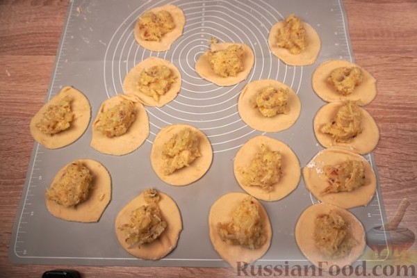 Польские пероги с картофелем и сыром