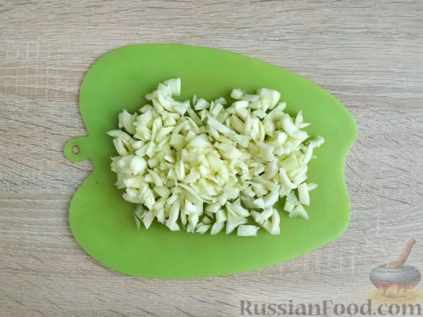 Кабачки, фаршированные булгуром, шампиньонами и морковью (в духовке)