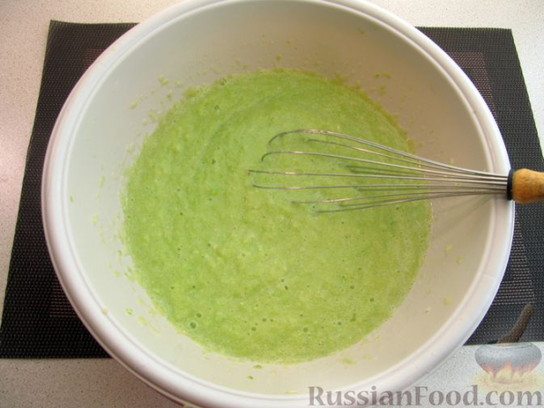 Закусочный кабачковый торт