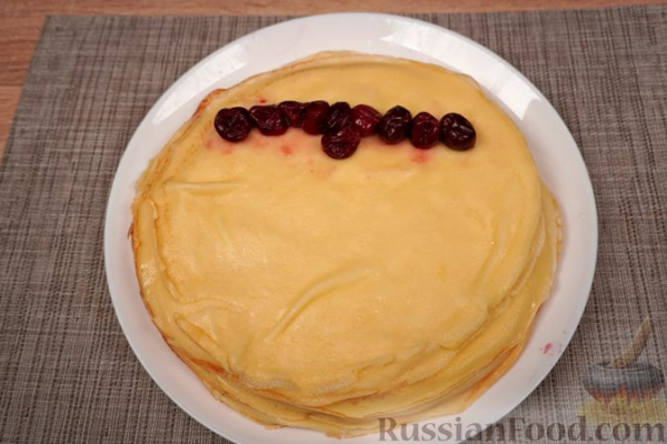 Молдавский блинный торт «Шапка Гугуцэ»
