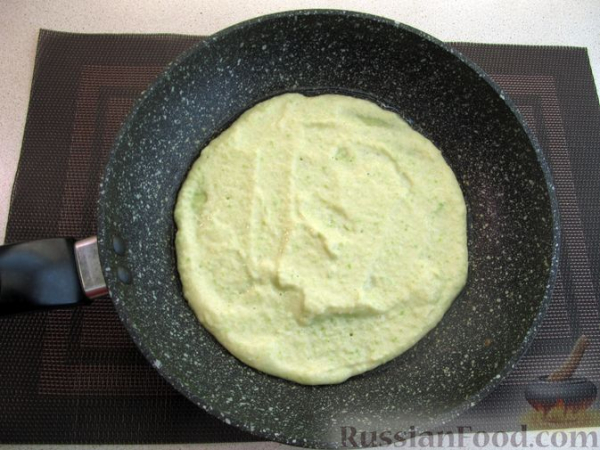Закусочный кабачковый торт