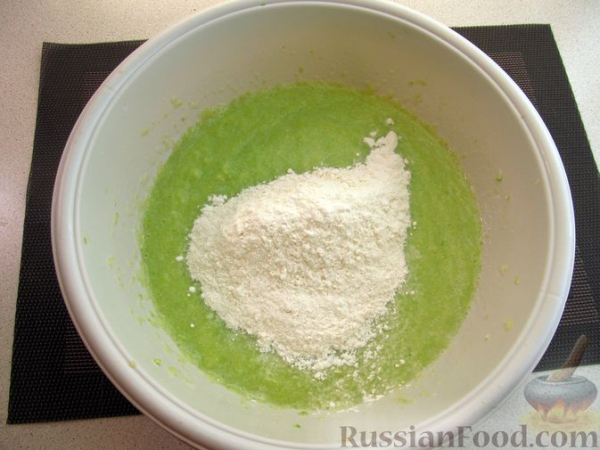 Закусочный кабачковый торт