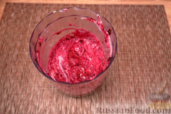 Ежевичное мороженое