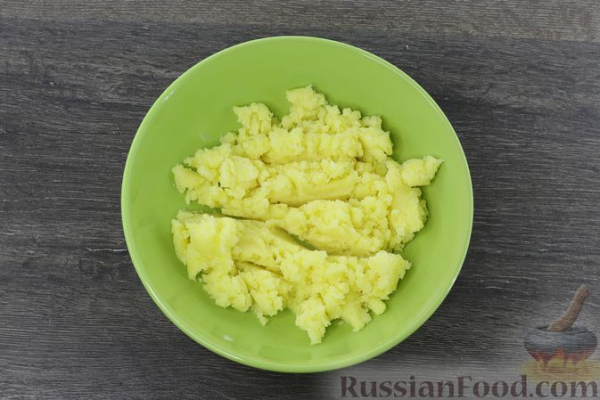 Овощной суп с картофельно-сырными галушками