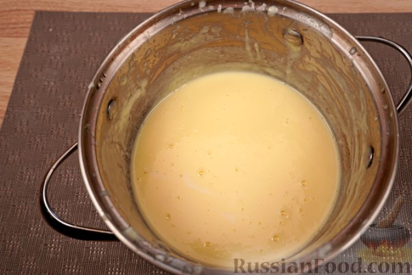 Абрикосовое мороженое с шоколадным ганашем