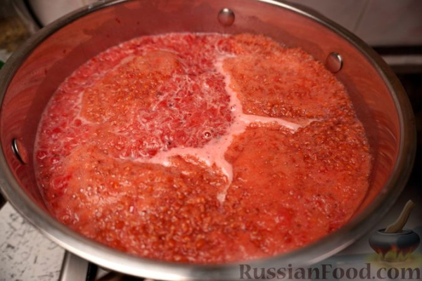 Смородиновый шербет с ягодным ассорти