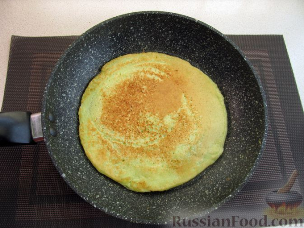 Закусочный кабачковый торт
