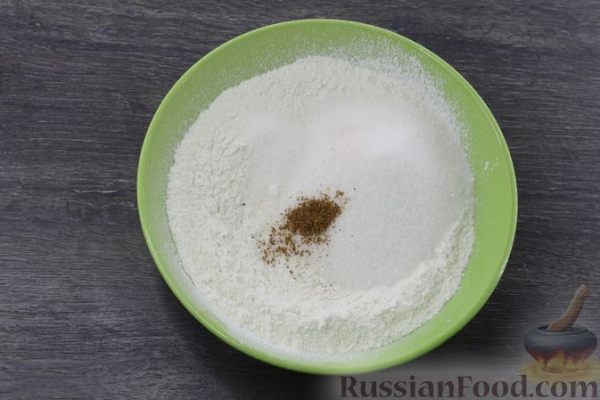 Маффины с шелковицей