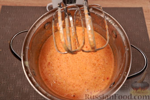 Абрикосовое мороженое с шоколадным ганашем