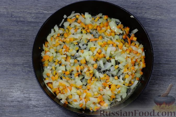 Овощное рагу с пшеном