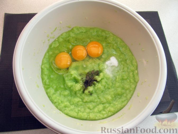 Закусочный кабачковый торт