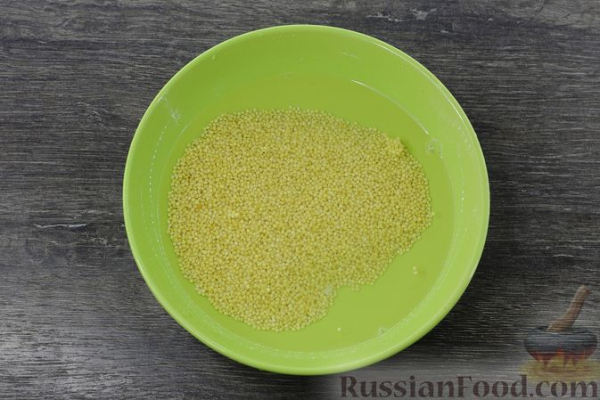 Овощное рагу с пшеном