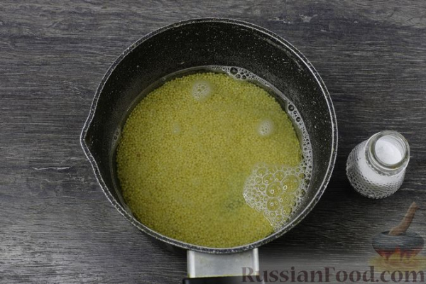 Овощное рагу с пшеном