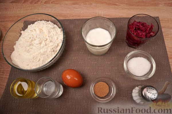 Погача с розовым вареньем