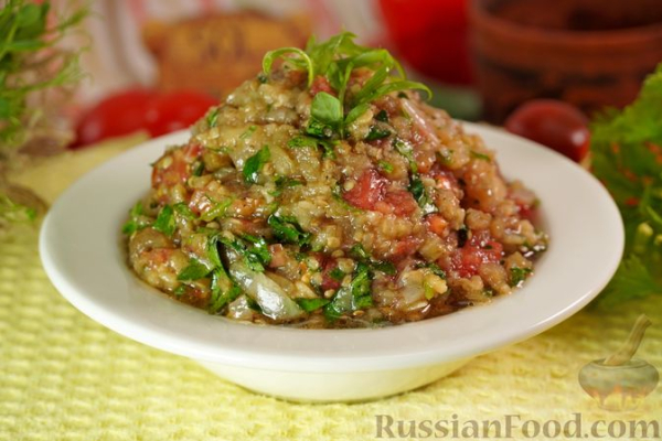 Икра из баклажанов