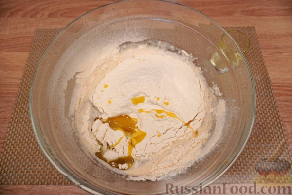 Пита из цельнозерновой муки (греческая лепёшка)