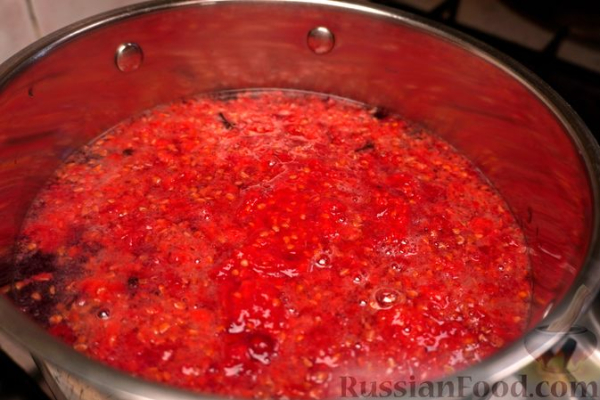 Смородиновый шербет с ягодным ассорти