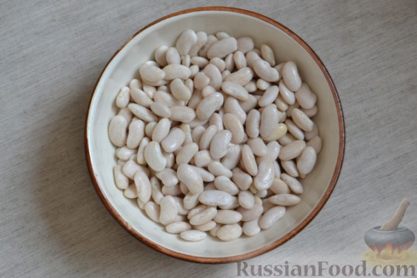 Салат из фасоли и болгарского перца