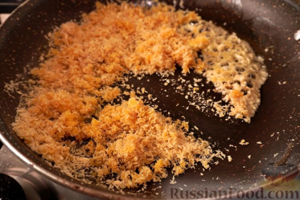 Творожные клёцки (турогомбоц) с персиками