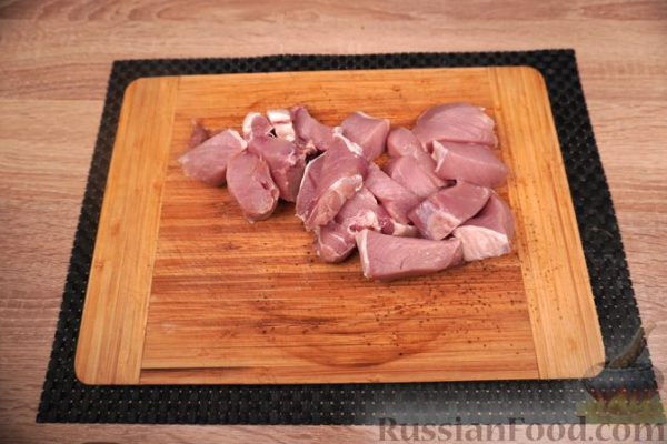 Фаршированные перцы с мясом и копчёным сыром
