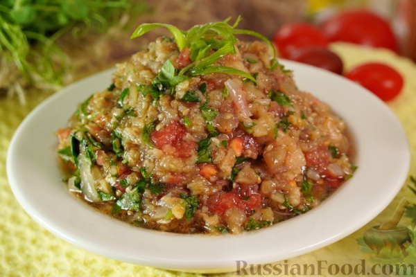 Икра из баклажанов