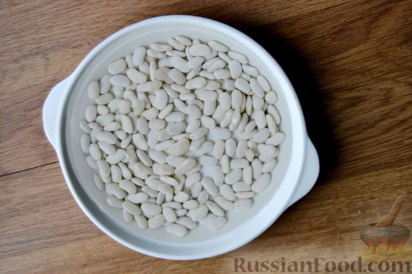 Салат из фасоли и болгарского перца