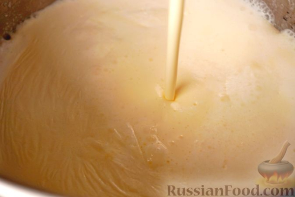 Абрикосовое мороженое с шоколадным ганашем