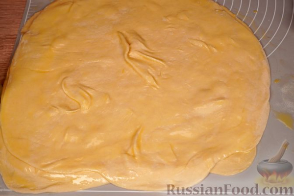 Плацинды с персиками и абрикосами (в духовке)
