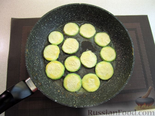 Закусочный кабачковый торт