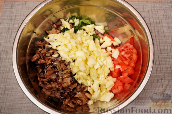 Фаршированные кабачки с мясом и грибами