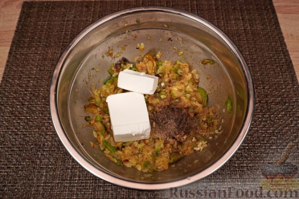 Мезе из кабачков и феты