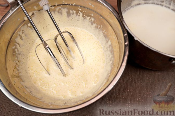 Абрикосовое мороженое с шоколадным ганашем