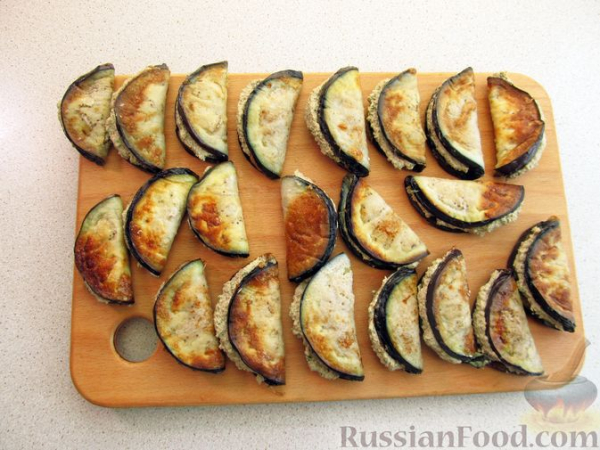Баклажаны с ореховым соусом по-грузински